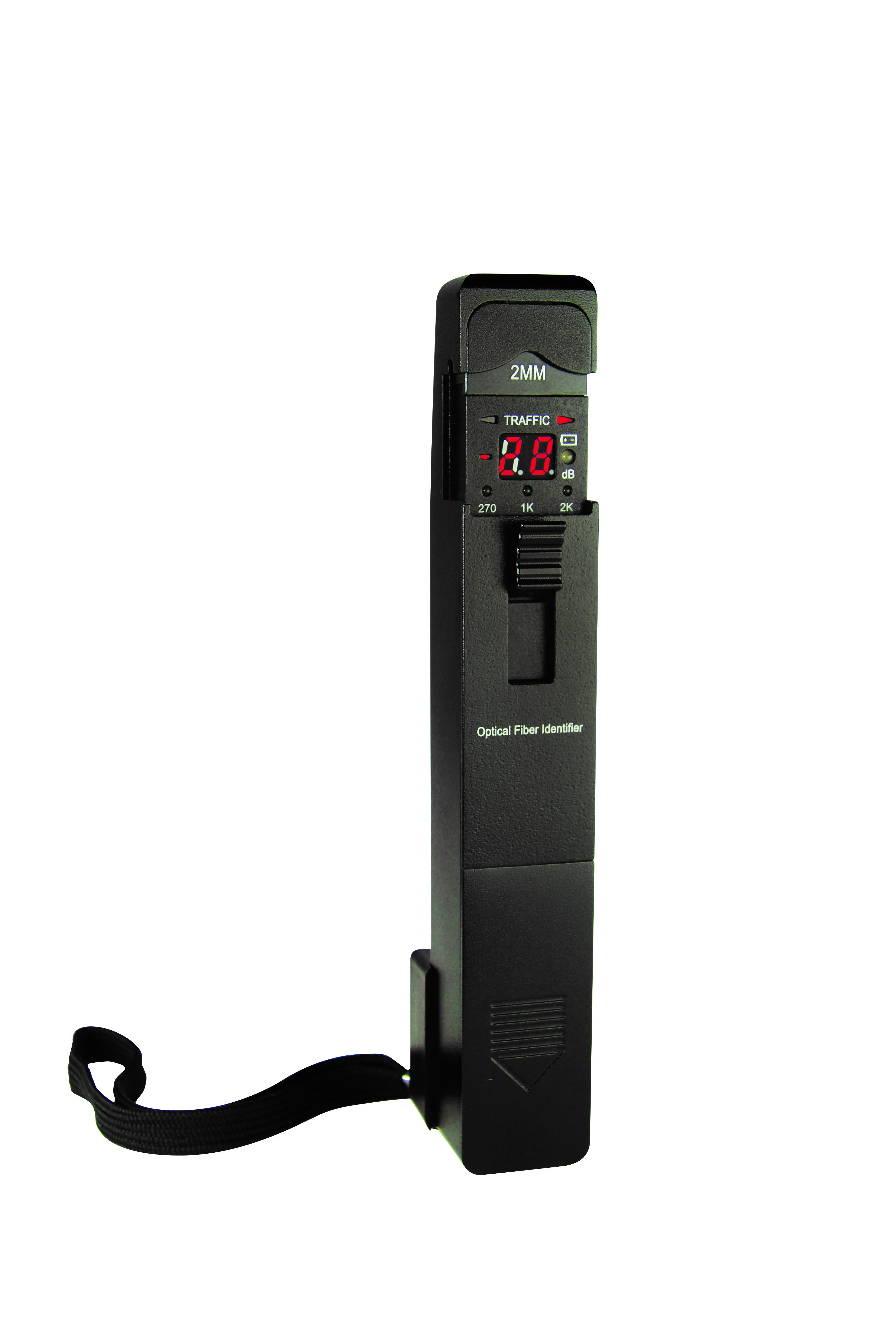Clip-on fiber identifier